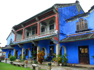 chinese blue mansion