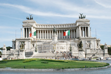 Fototapeta premium monument of vittorio emanuele ii