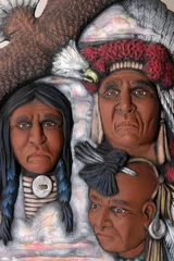 Papier Peint photo autocollant Indiens amérindiens