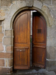 porte en bois