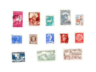 international post stamps collection