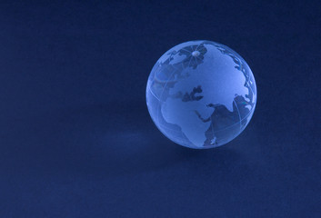 transparent globe