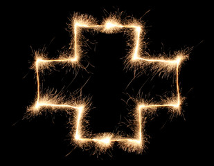 cross sparkler