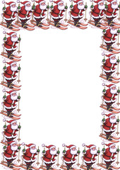 Obraz premium cadre père noël