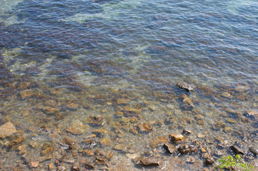 clear sea water background