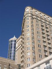 Fototapeta premium midtown high rise old & new