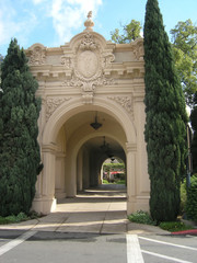 Fototapeta premium architectural detail 7, balboa park,