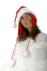 christmas woman