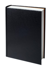 Obraz premium blank black book