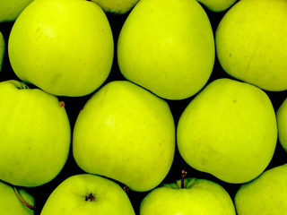 yellow apple babckground