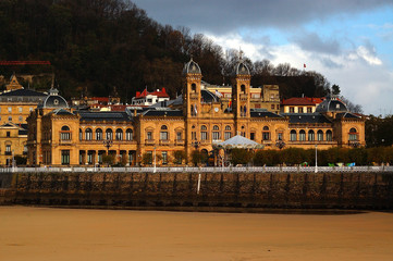 Fototapeta premium ayuntamiento de san sebastian