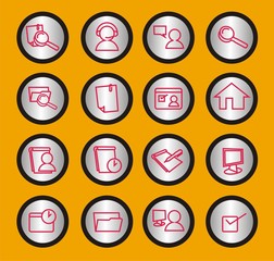 16 web icons