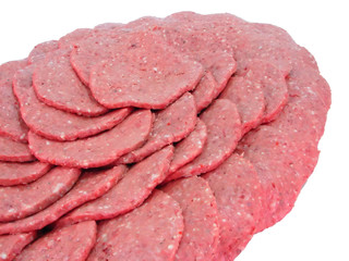 fresh hamburger