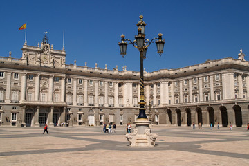 Fototapeta na wymiar (pałacu) w Realu Madryt