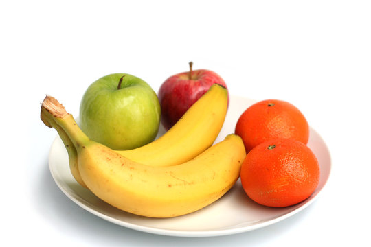 plate of fruit