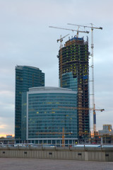 skyscraper errection