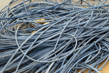 déchets de cables