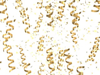 goldene geschenkbänder