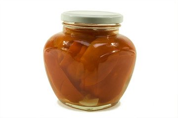 red peppers marinated