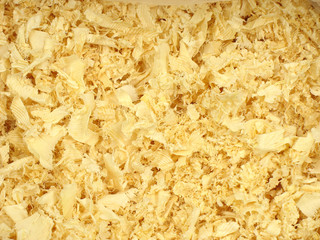 wooden shavings background
