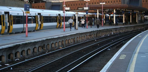 Fotobehang Treinstation London Bridge Station