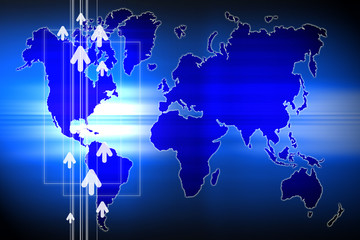 world map © Murat BAYSAN