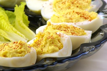 deviled eggs