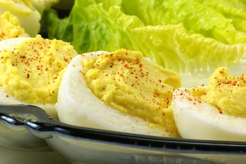 deviled eggs