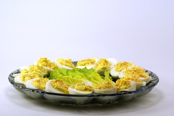 deviled eggs