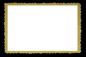 rough vintage photo frame