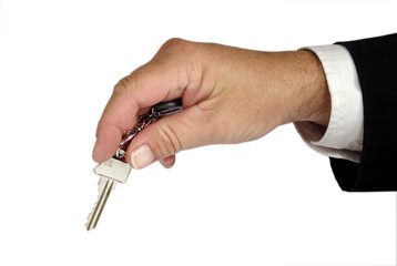 hand with key
