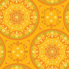 seamless retro wallpaper pattern