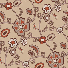 seamless vintage wallpaper pattern