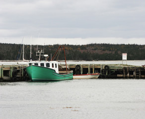 boat at a dock