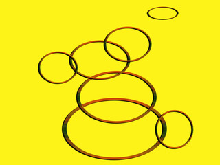 yellow rings