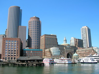 Fototapeta na wymiar Boston Harbor.