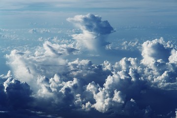 Naklejka premium clouds