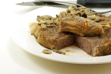 sauteed steak