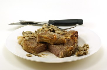 sauteed steak