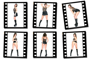 dancing girl on 