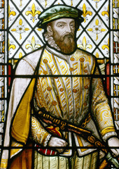 stained glass window