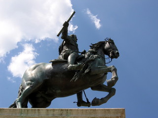 Fototapeta na wymiar madrid statue