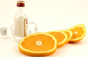 alcohol and orange