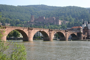 Fototapeta na wymiar Most w Heidelbergu
