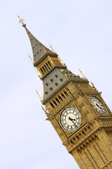 Obraz na płótnie Canvas big ben tower - london