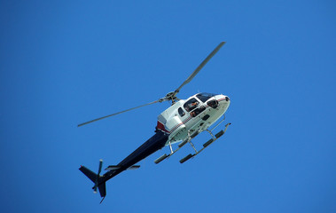 Fototapeta na wymiar sightseeing helicopter