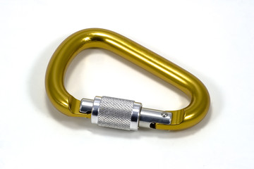 locking gold carabineer