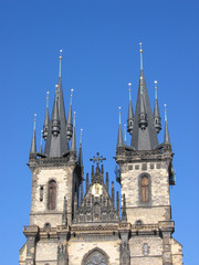 Fototapeta premium church of our lady in front of tyn.