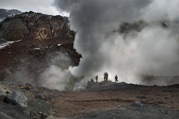 active volcano