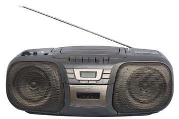 black boom box